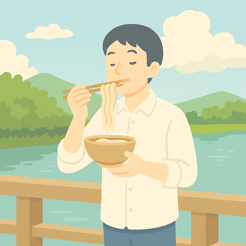 Using chopsticks on a bridge