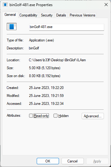 Writing Small .NET PE's