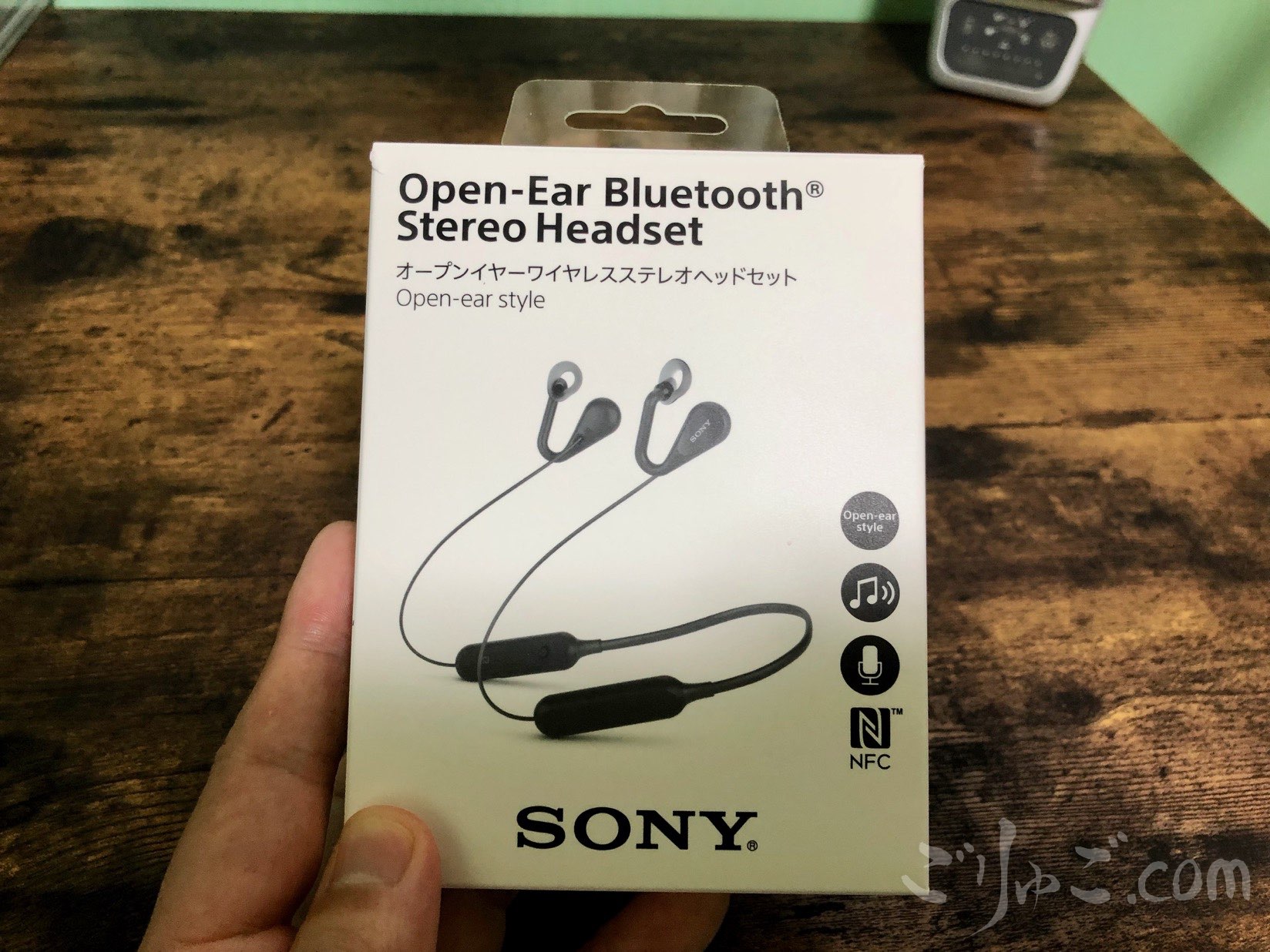 耳を塞がないながら聞きイヤフォン SONY SBH82D - ごりゅご.com