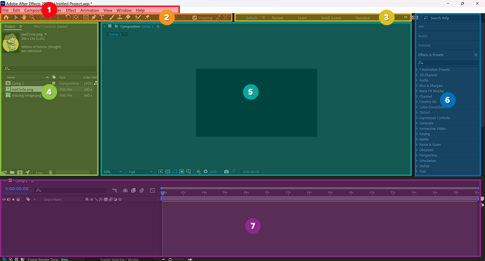 After Effects Interface UI Design Pack – After Effects