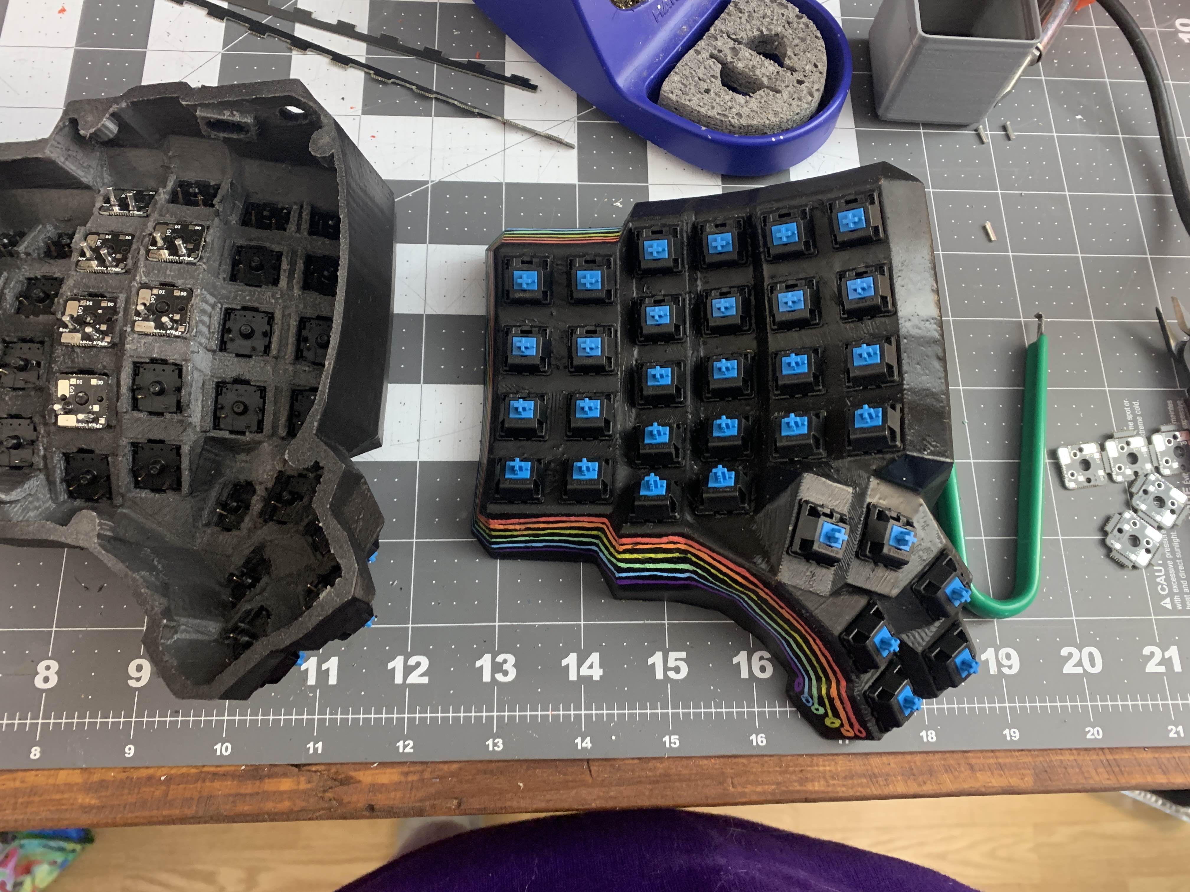 5x6 Dactyl Manuform Keyboard - thallia