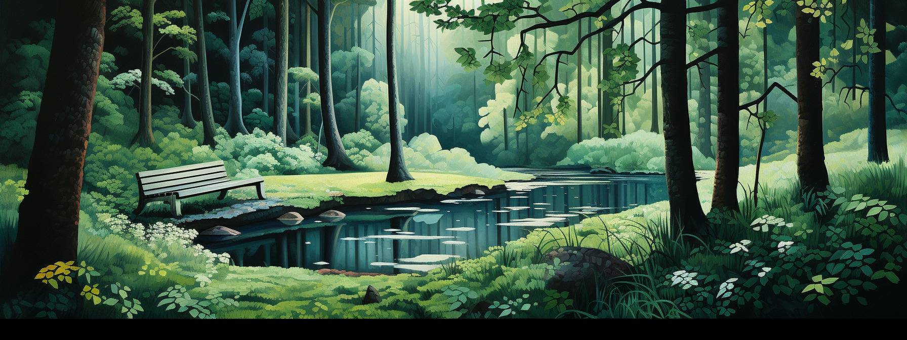 nqthqn_a_welcoming_bench_in_the_forest_by_a_pond_cubism_8428e4c2-dc5e-47c3-b665-68ef57354db6.png